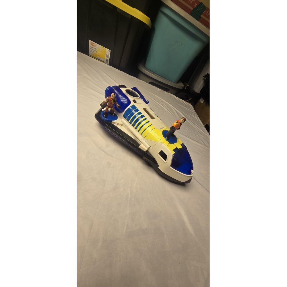 Vintage 2008 Fisher Price Imaginext Space Shuttle Rocket Lights Sound Works